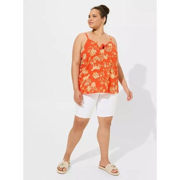 Torrid Sophie Washable Guaze Tie Front Swing Cami 2X NWT - Picture 1 of 10